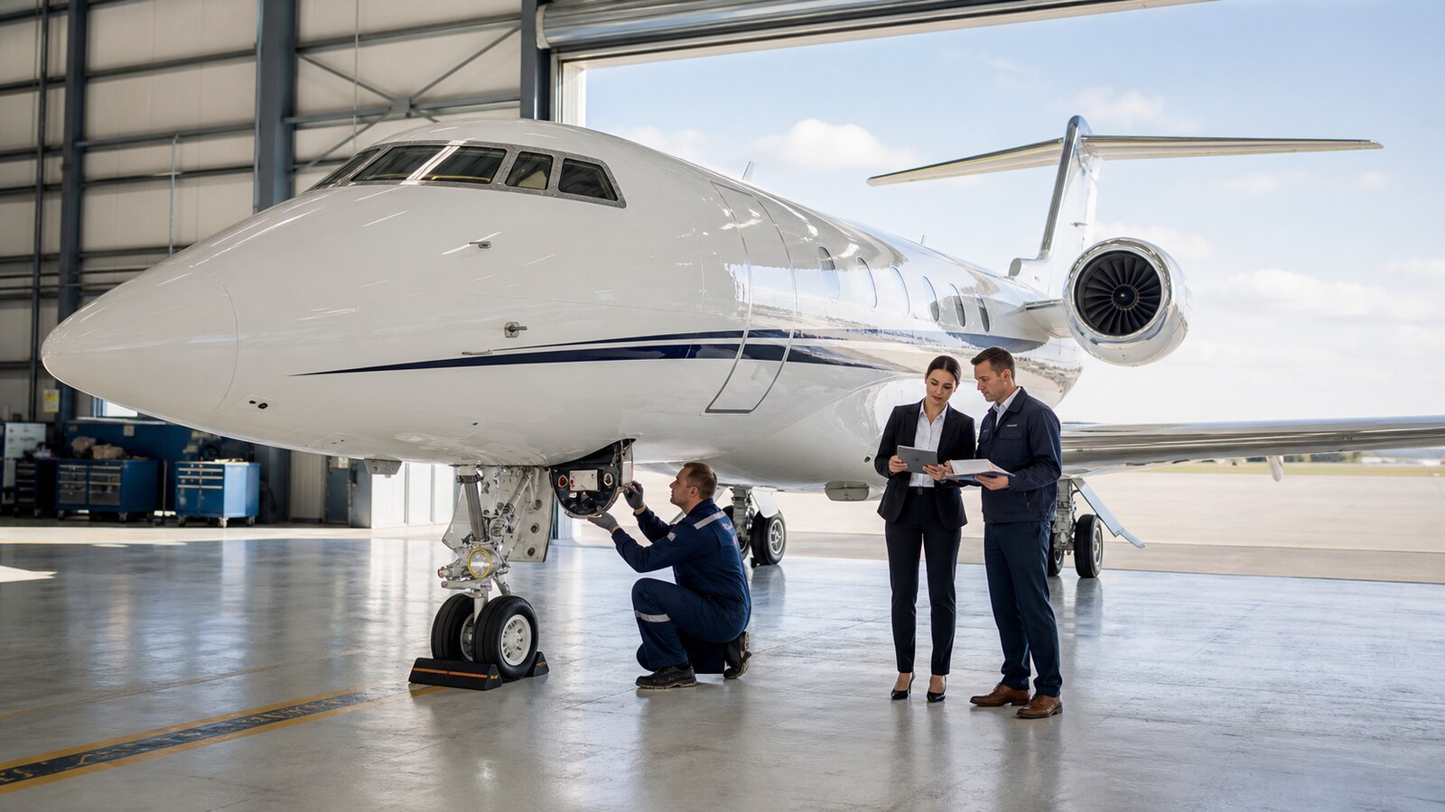 Business-Jet-Erwerb, -Verkauf & -Support