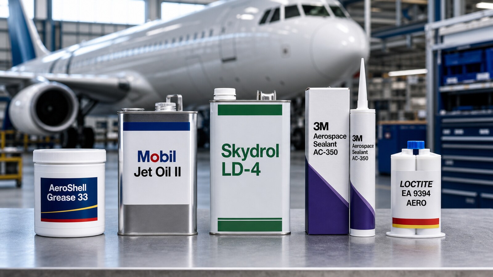 Aircraft maintenance chemicals from leading aviation product brands