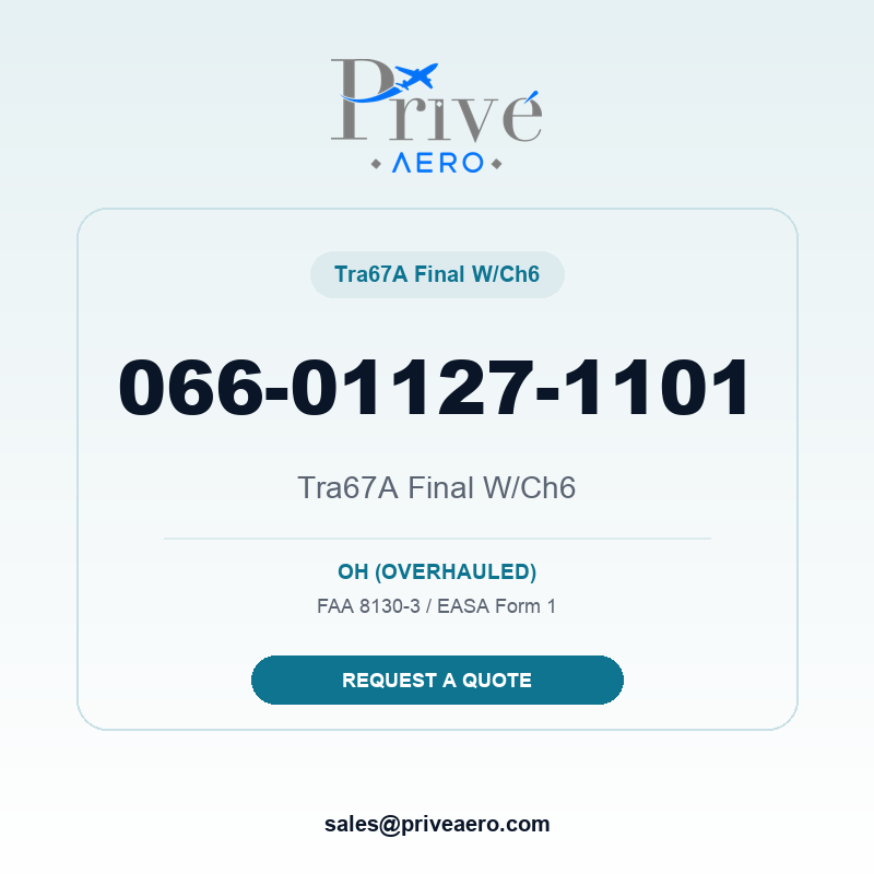 P/N 066-01127-1101 Tra67a Final W/ch6 066-01127-1101 Tra67a Final W/ch6 – Privé Aero
