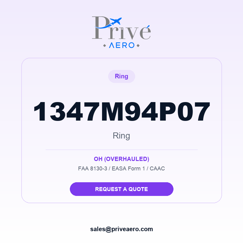P/N 1347M94P07 RING 1347M94P07 RING – Privé Aero