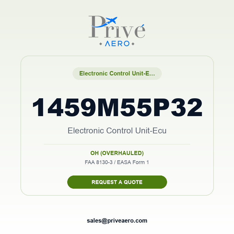 P/N 1459M55P32 Electronic Control Unit-Ecu 1459M55P32 Electronic Control Unit-Ecu – Privé Aero