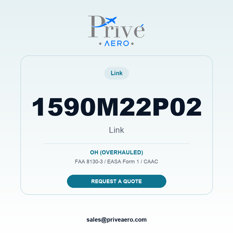 P/N 1590M22P02 LINK 1590M22P02 LINK – Privé Aero