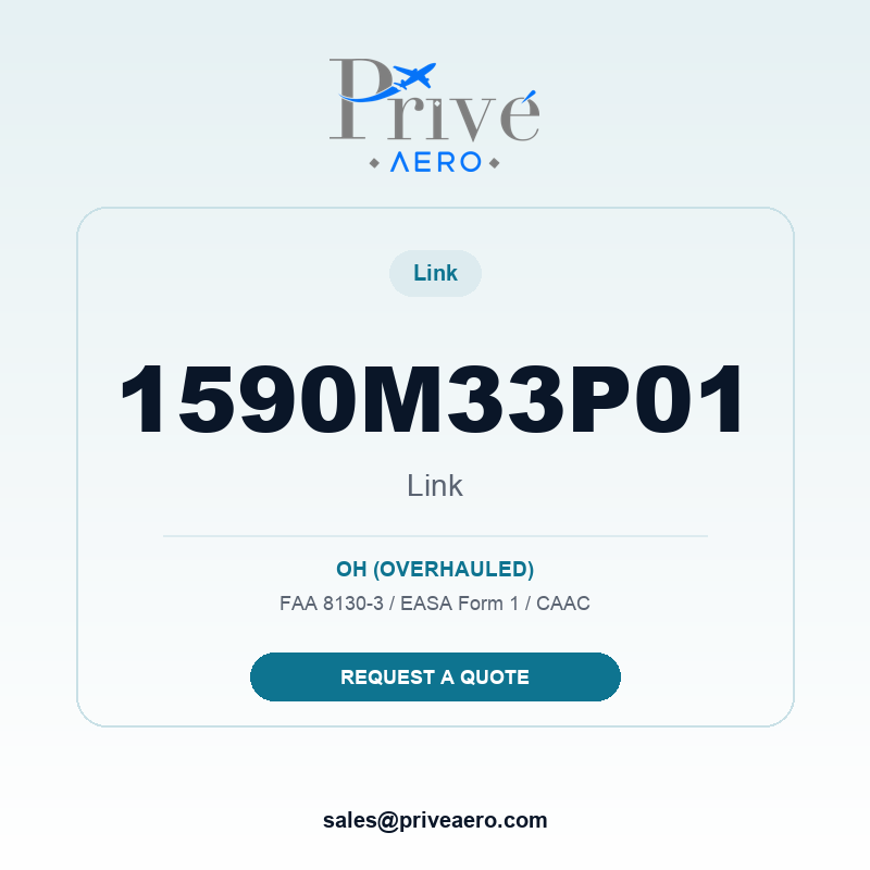 P/N 1590M33P01 Link 1590M33P01 Link – Privé Aero