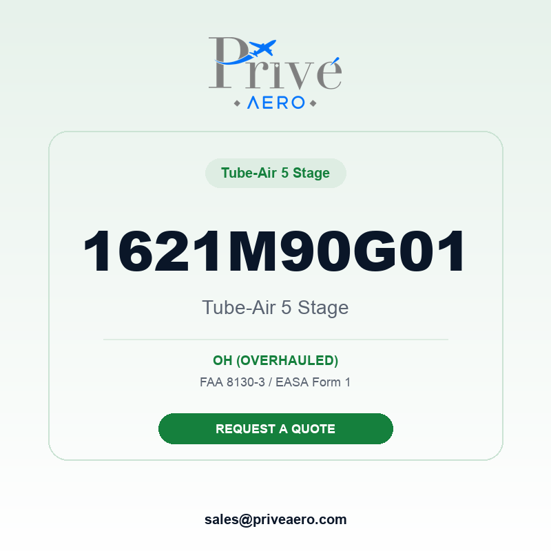 P/N 1621M90G01 Tube-Air 5 Stage 1621M90G01 Tube-Air 5 Stage – Privé Aero