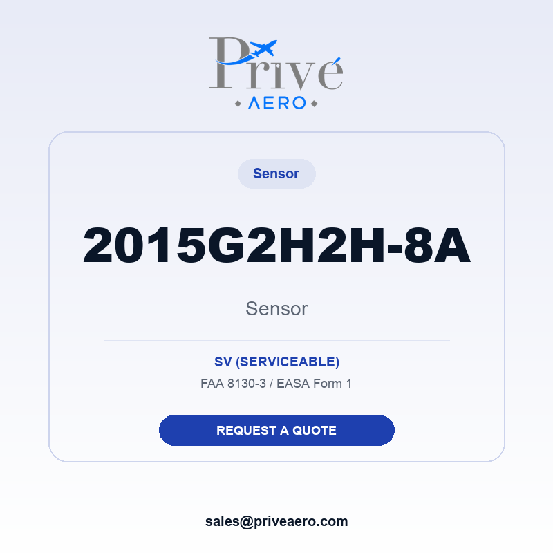 P/N 2015G2H2H-8A Sensor 2015G2H2H-8A Sensor – Privé Aero