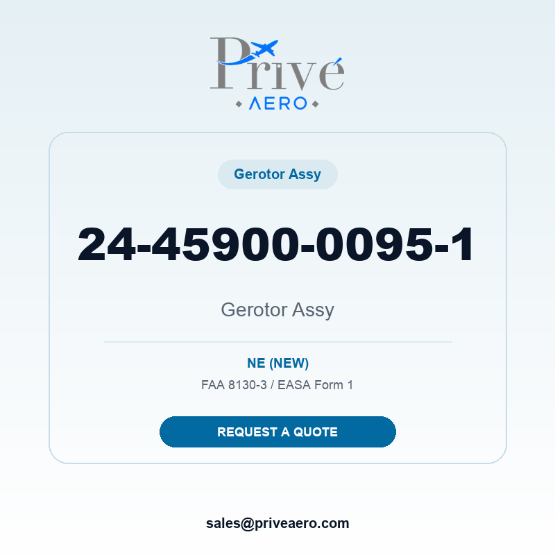 P/N 24-45900-0095-1 Gerotor ASSY 24-45900-0095-1 Gerotor ASSY – Privé Aero