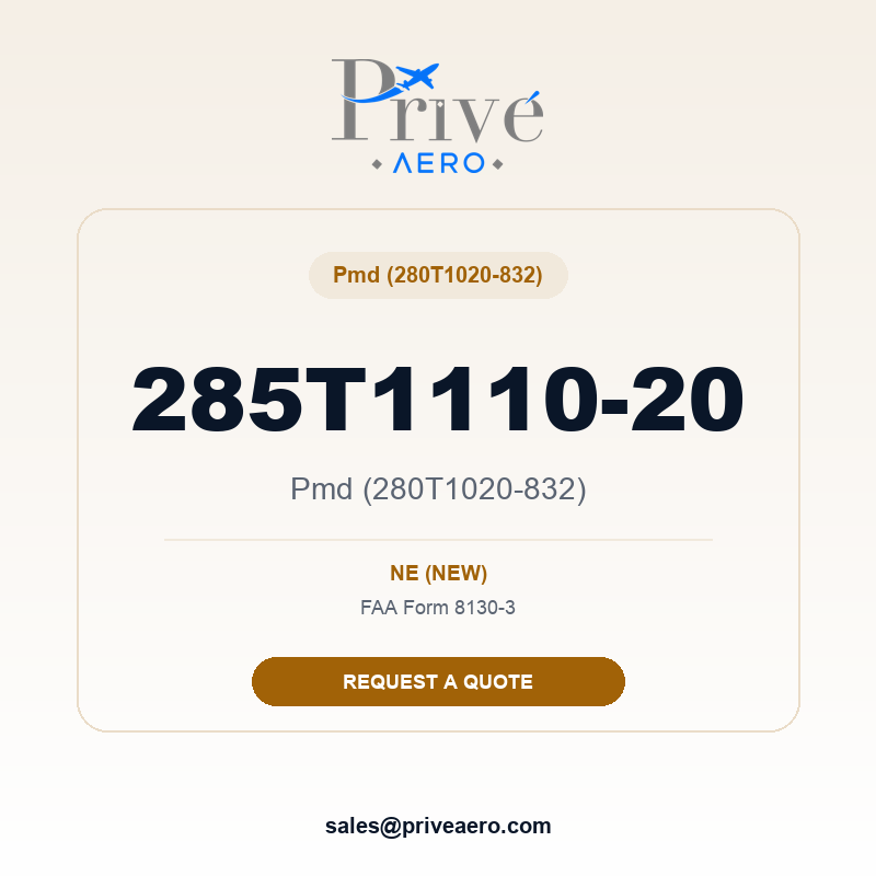 P/N 285T1110-20 Pmd (280T1020-832) 285T1110-20 Pmd (280T1020-832) – Privé Aero