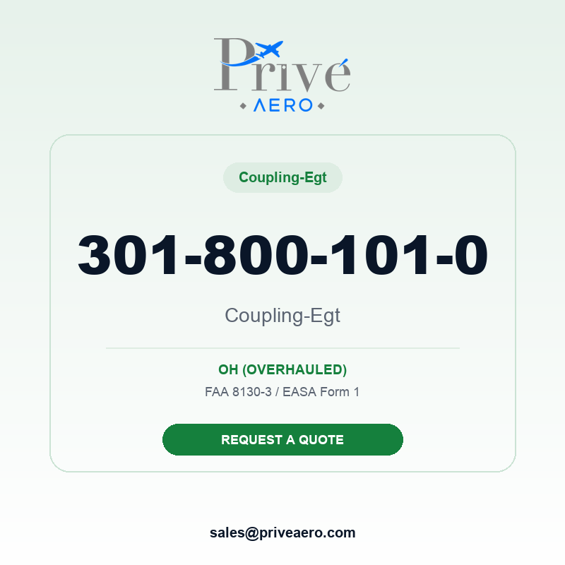 P/N 301-800-101-0 Coupling-Egt 301-800-101-0 Coupling-Egt – Privé Aero