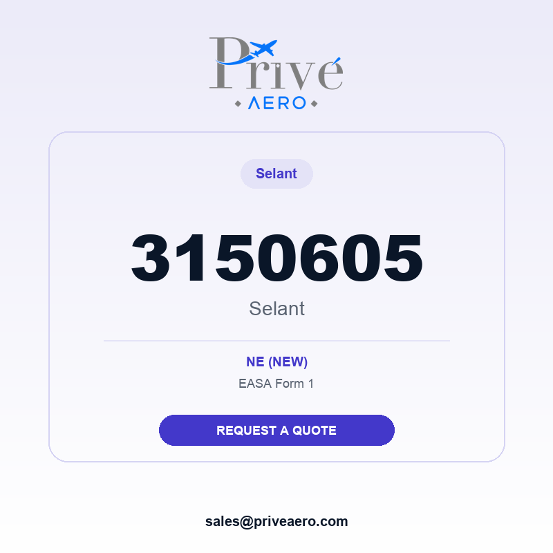P/N 3150605 Selant 3150605 Selant – Privé Aero
