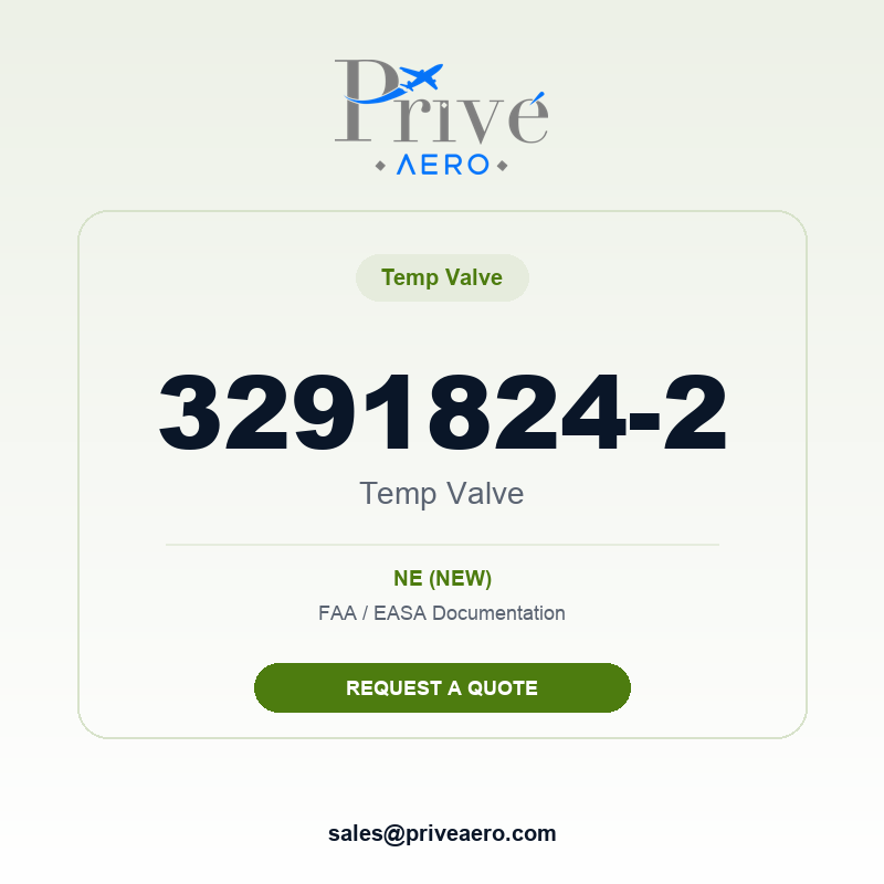 P/N 3291824-2 Temp Valve 3291824-2 Temp Valve – Privé Aero