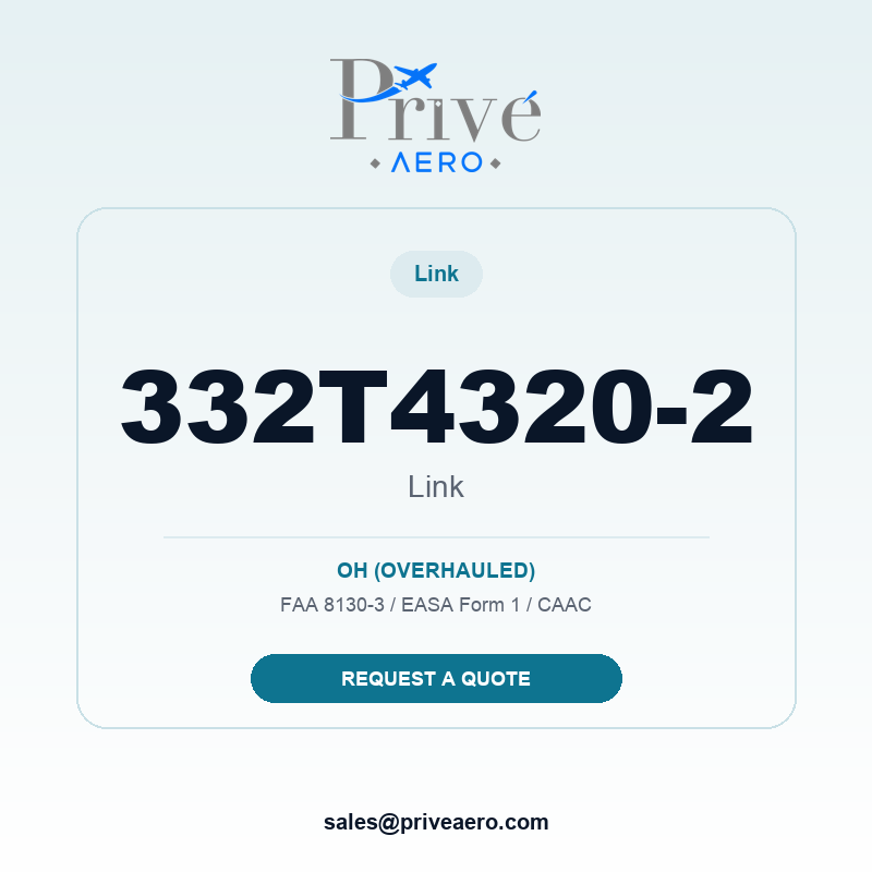 P/N 332T4320-2 LINK 332T4320-2 LINK – Privé Aero