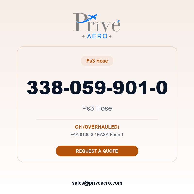 P/N 338-059-901-0 Ps3 Hose 338-059-901-0 Ps3 Hose – Privé Aero