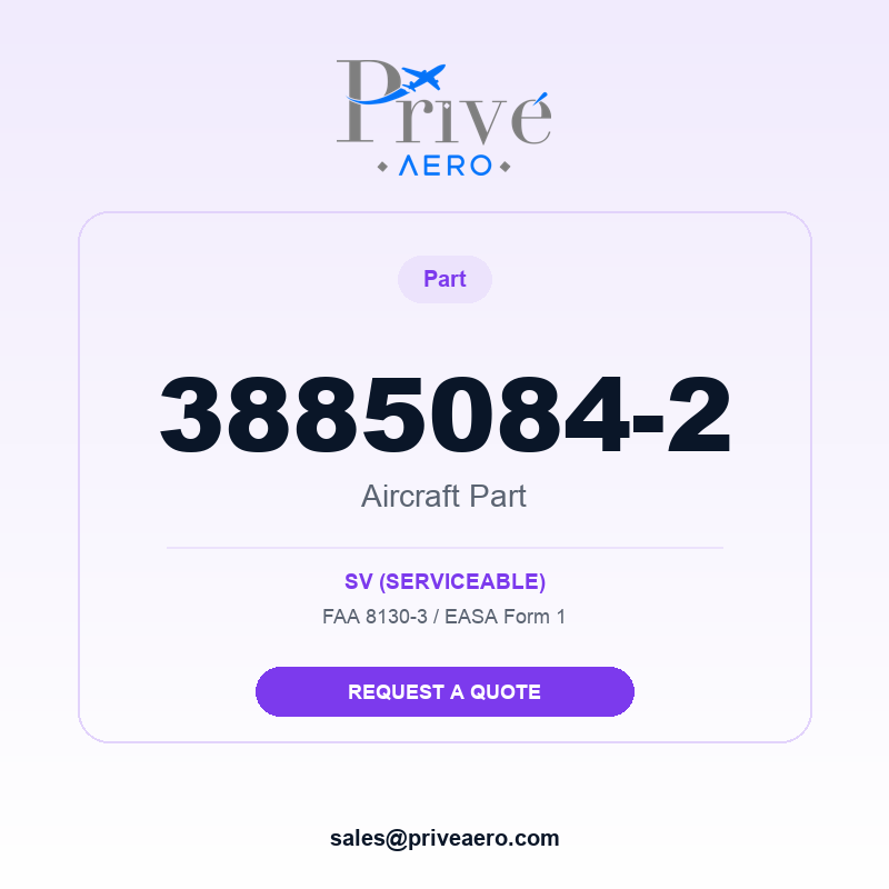 P/N 3885084-2 3885084-2 – Privé Aero