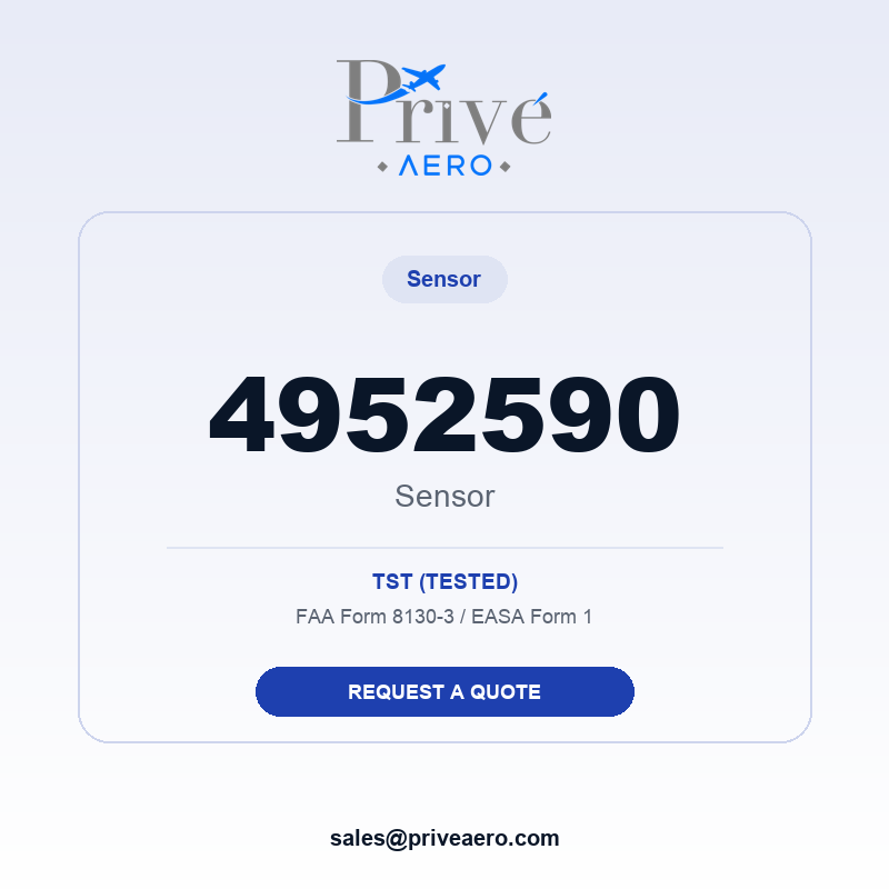 P/N 4952590 Sensor 4952590 Sensor – Privé Aero