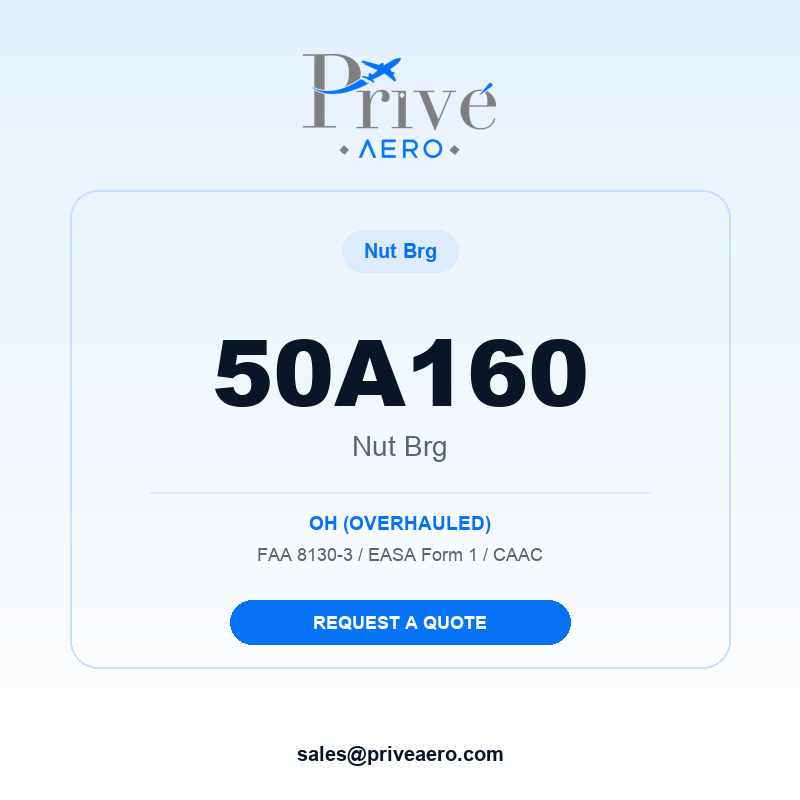 P/N 50A160 NUT BRG 50A160 NUT BRG – Privé Aero