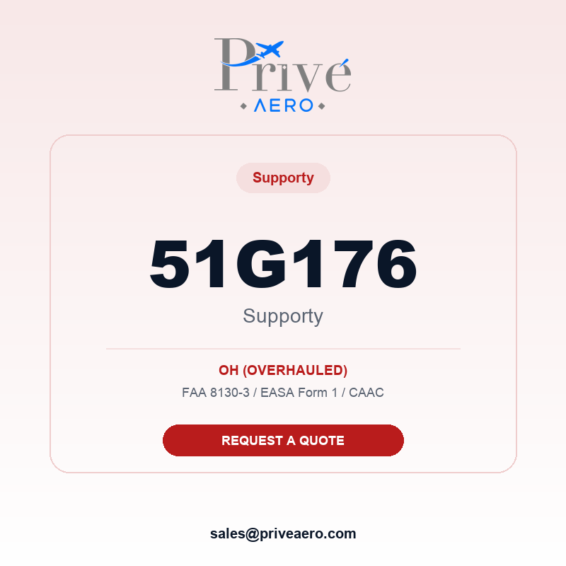 P/N 51G176 SUPPORTY 51G176 SUPPORTY – Privé Aero
