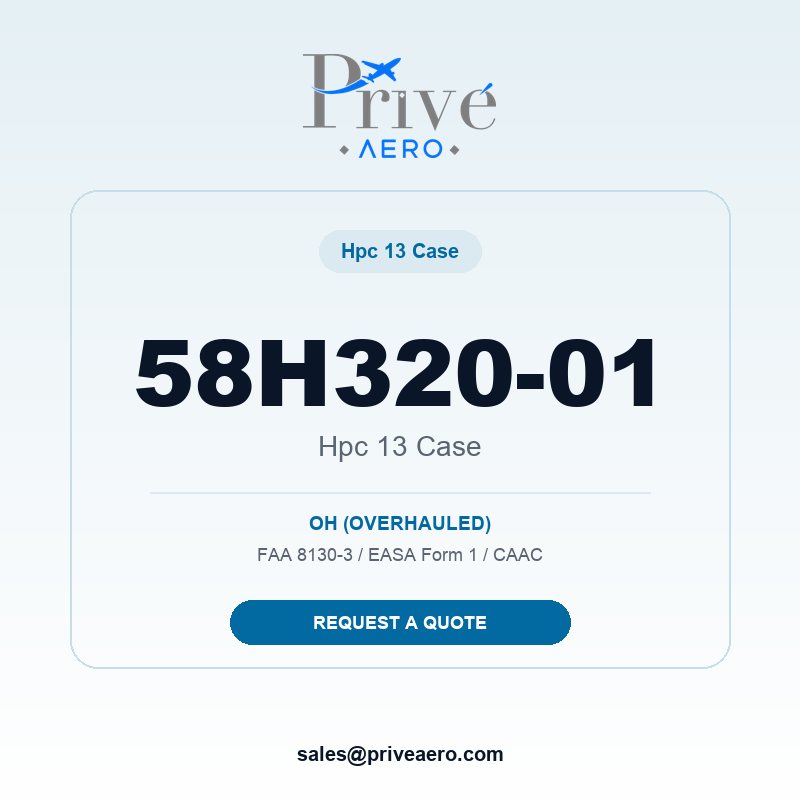 P/N 58H320-01 HPC 13 CASE 58H320-01 HPC 13 CASE – Privé Aero