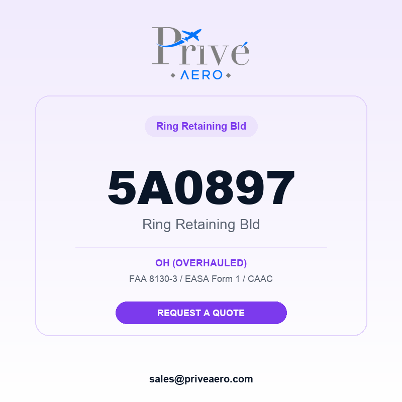 P/N 5A0897 RING RETAINING BLD 5A0897 RING RETAINING BLD – Privé Aero