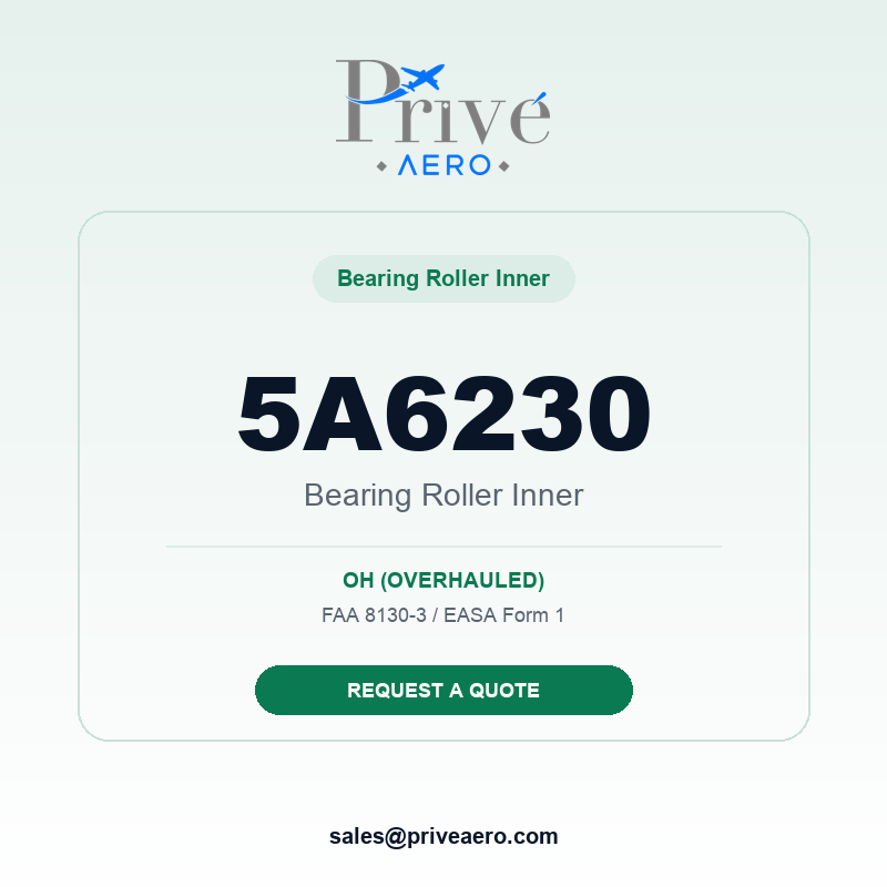 P/N 5A6230 Bearing Roller Inner 5A6230 Bearing Roller Inner – Privé Aero