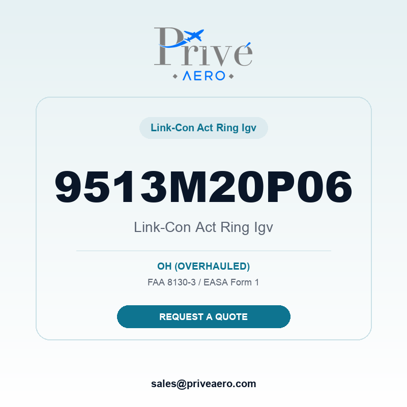 P/N 9513M20P06 Link-Con Act Ring Igv 9513M20P06 Link-Con Act Ring Igv – Privé Aero