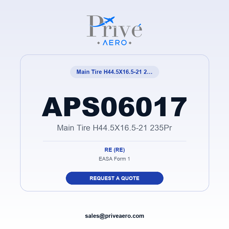 P/N APS06017 Main Tire H44.5X16.5-21 235Pr APS06017 Main Tire H44.5X16.5-21 235Pr – Privé Aero
