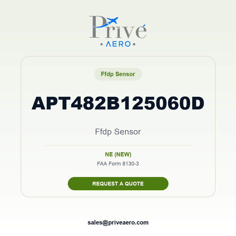 P/N APT482B125060D Ffdp Sensor APT482B125060D Ffdp Sensor – Privé Aero