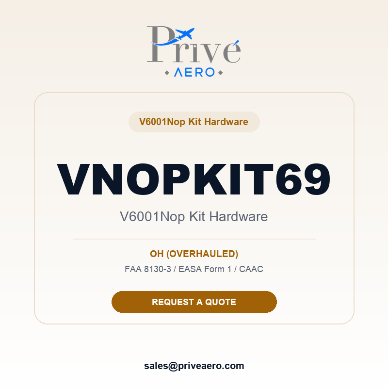 P/N VNOPKIT69 V6001NOP KIT HARDWARE VNOPKIT69 V6001NOP KIT HARDWARE – Privé Aero
