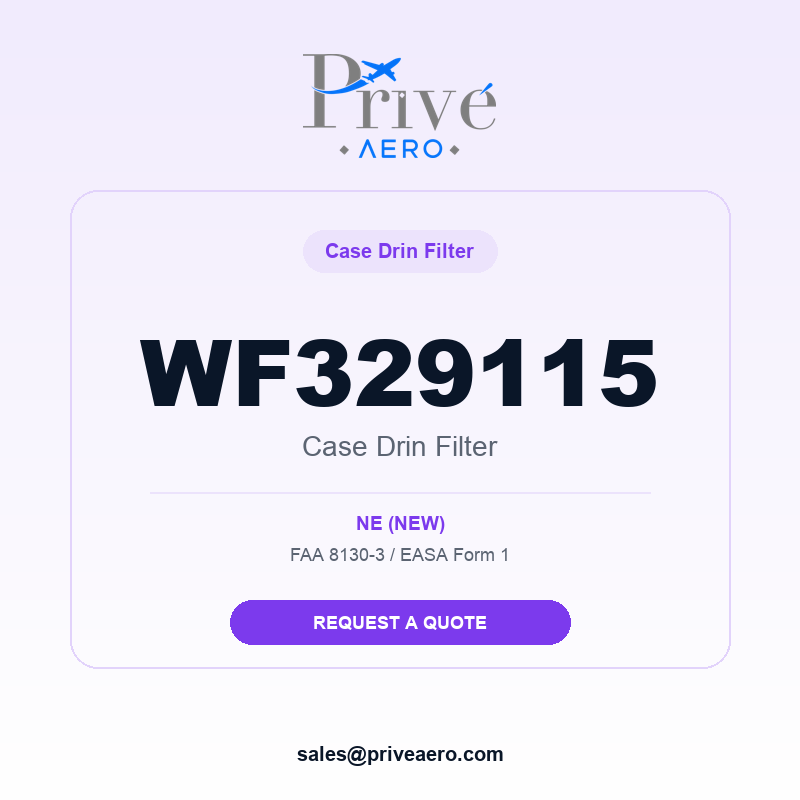 P/N WF329115 Case Drin Filter WF329115 Case Drin Filter – Privé Aero